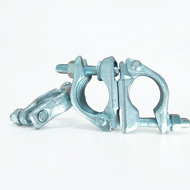 Scaffold coupler close-up for inspection support